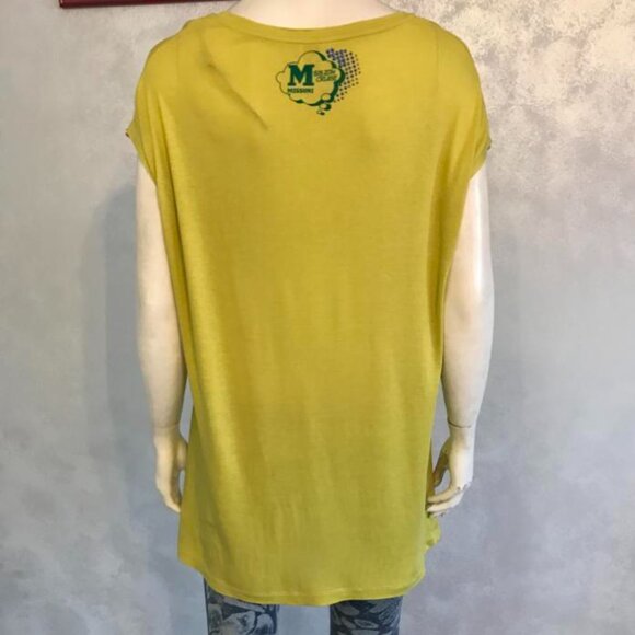 NWOT M Missoni Bright Long T-Shirt Tunic With Print - Picture 6 of 10
